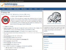 Tablet Screenshot of instintologico.com